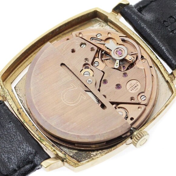 OMEGA Geneve 162.0052 Date Square Cal.1012 gold Dial Automatic Men's - Picture 3 of 13